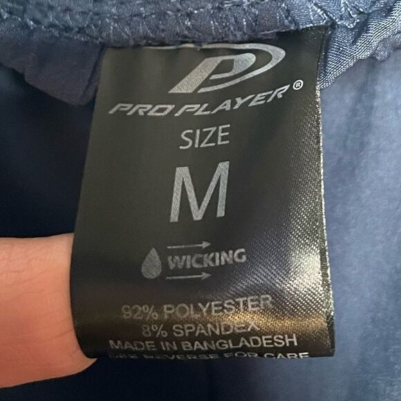 5 for $25🔥Pro Player Navy Windbreaker Elastic Waist Pants Medium- New With Tags - Picture 5 of 6